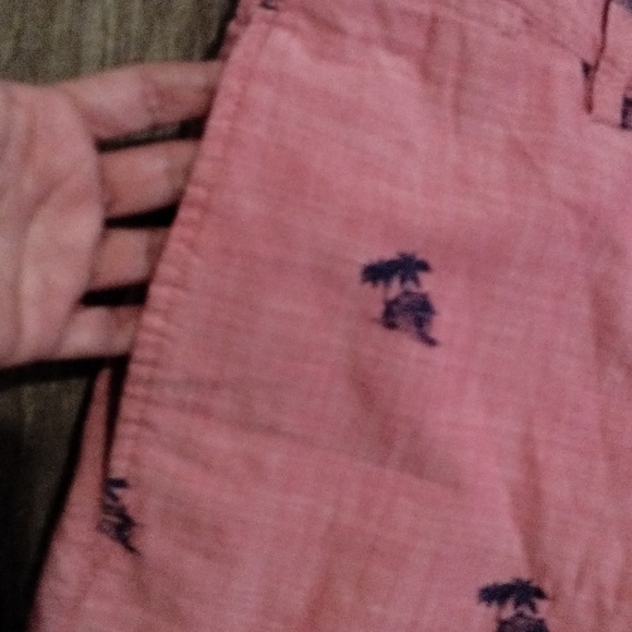 Mens Chaps Ralph Lauren Palm Tree Print Lightweight Chino Shorts 38 - Picture 5 of 6